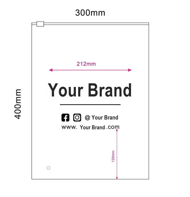 custom package with your logo