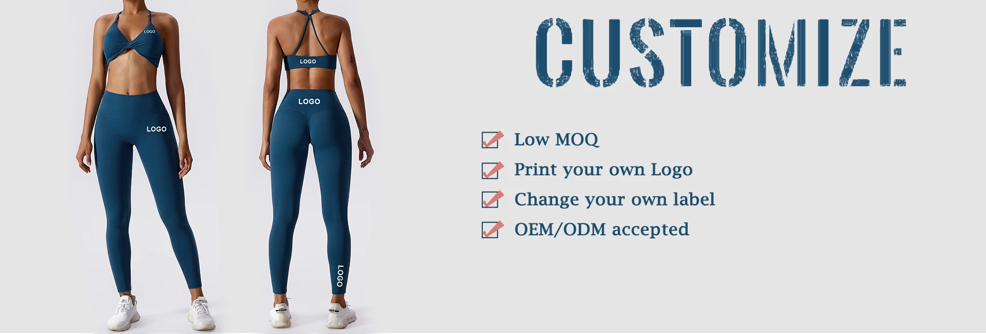 customize yoga wear