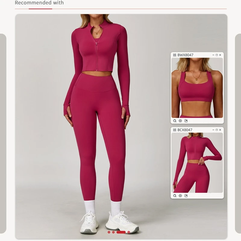 Butt Lift Yoga Gym Leggings with Custom Printed Logo - Image 4