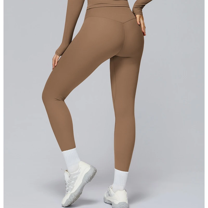 Low MOQ Custom Logo Compression Workout Gym Yoga Leggings - Image 2