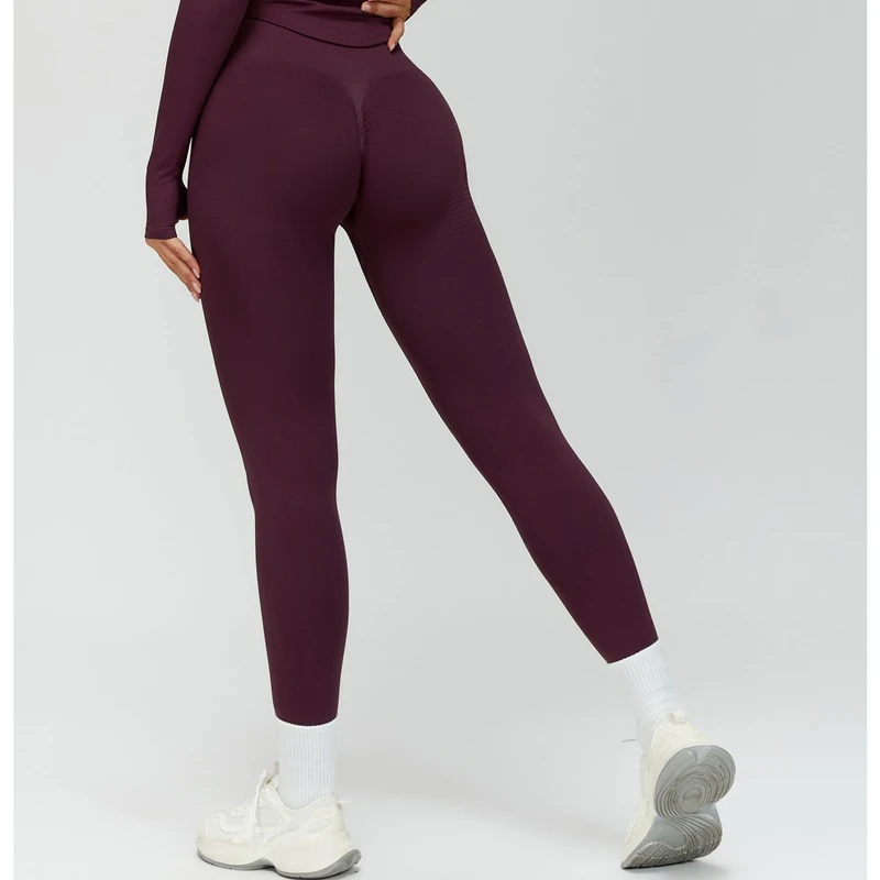 Booty Push Tummy Control Seamless Gym Yoga Leggings |Custom Logo Low MOQ