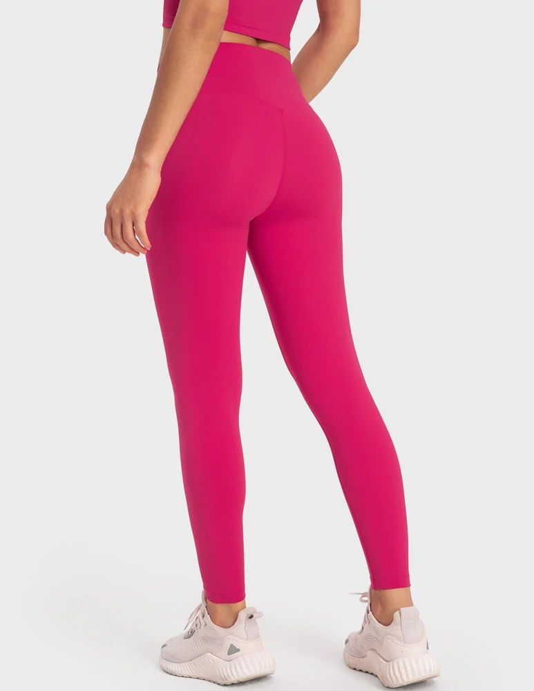 Custom Logo High Waist Yoga Leggings | Wholesale Athletic Wear Manufacturer for Yoga Studios - Image 3
