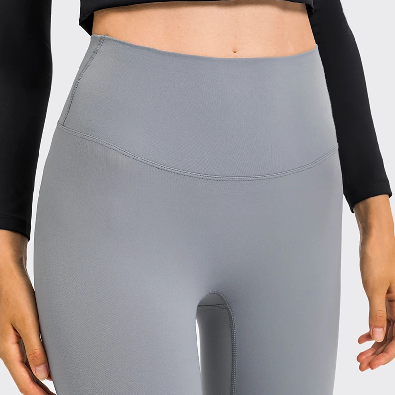 Custom Logo High Waist Yoga Leggings | Wholesale Athletic Wear Manufacturer for Yoga Studios - Image 2
