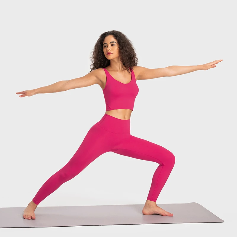 Custom Logo High Waist Yoga Leggings | Wholesale Athletic Wear Manufacturer for Yoga Studios - Image 4