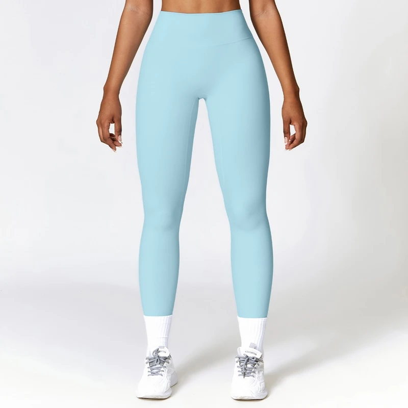 Low MOQ Custom Logo Compression Workout Gym Yoga Leggings - Image 3