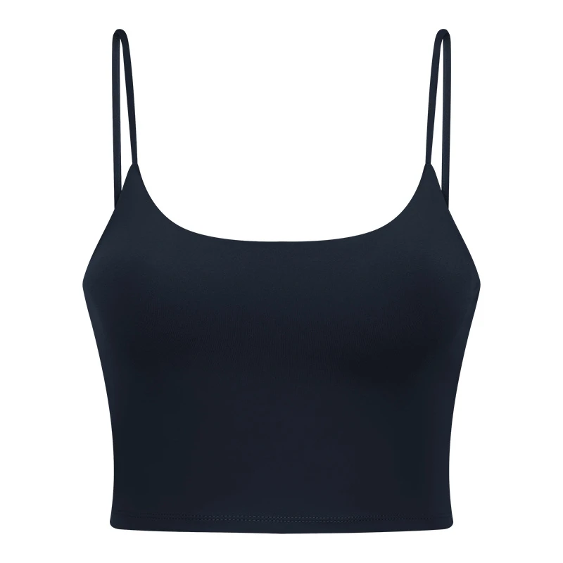 Add Your Logo Sportswear Padded Gym Active Performance Yoga Tank - Image 3