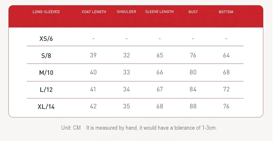Women's 3 piece yoga set jacket size chart