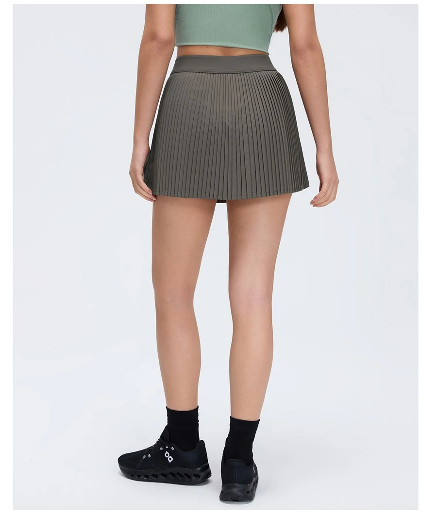 Women's four way stretch sports skirt made with breathable fabric