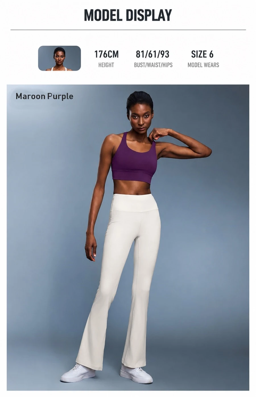 High support workout bra with removable padded cups and wide elastic band