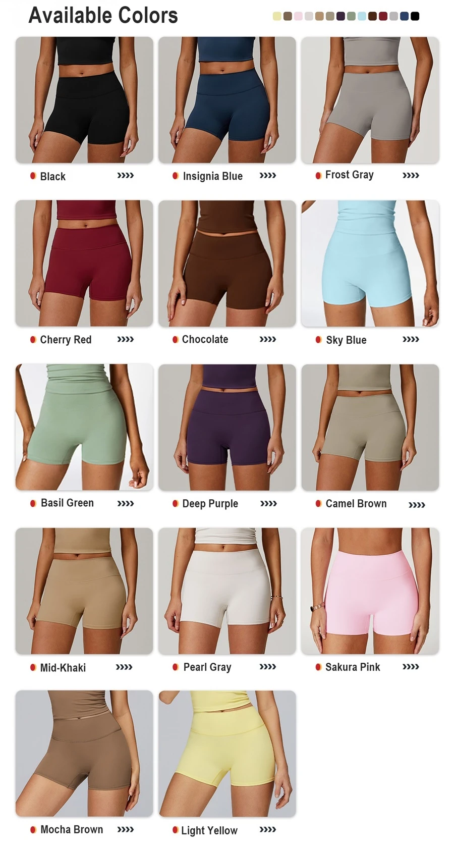Women wearing matching yoga set for outdoor running and gym training, slim fit style, available colors