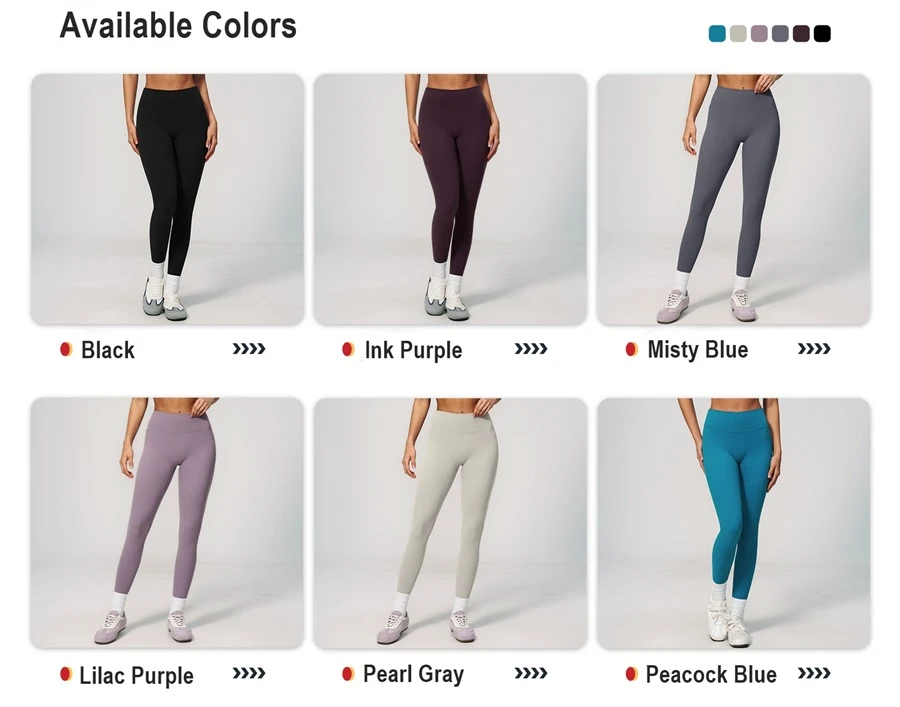 Women's buttery soft high waist booty lifting yoga leggings for fitness and yoga-available colors