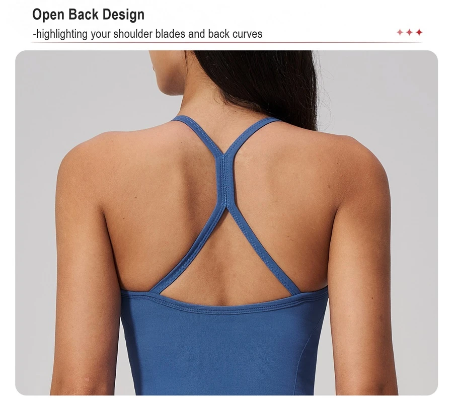 women's studio wear open back design