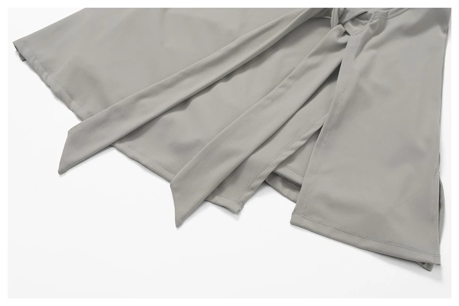2-in-1 layered sports dress showing elegant overlay with built-in modesty shorts underneath