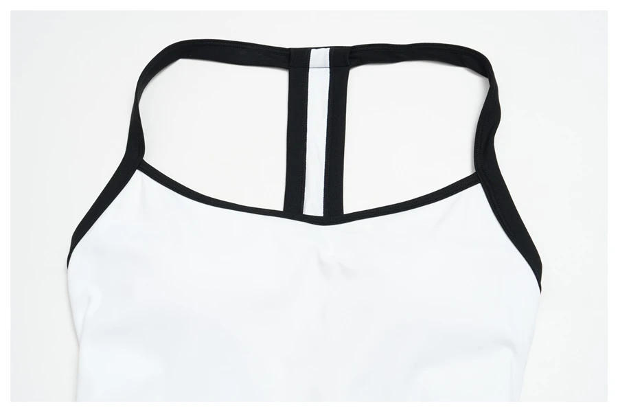Fitted yoga dress with removable padded cups and four way stretch fabric