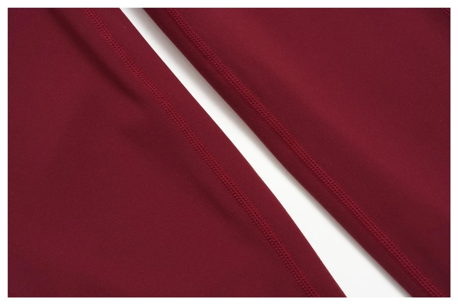 Buttery soft nylon spandex workout leggings with quick dry fabric-inseam